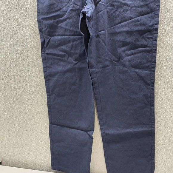 NEW RHYTHM Linen Jam Casual Pants • Navy Blue - Picture 8 of 9